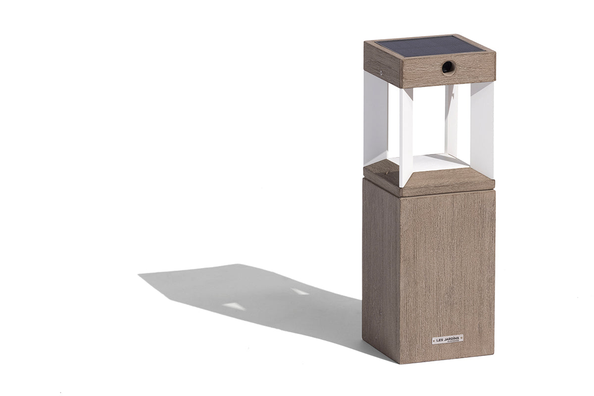 Borne solaire jardin teckalu 45cm