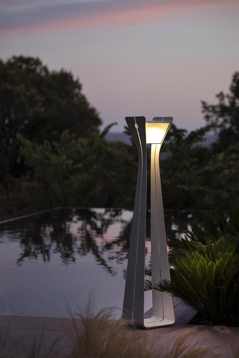 Lanterne solaire jardin Osmoz 175cm